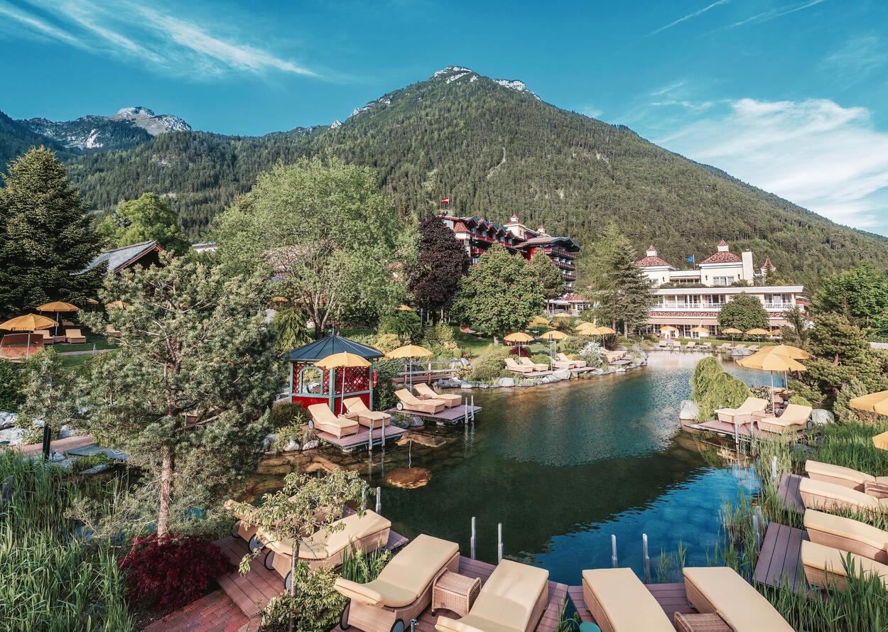 Summer exterior view | Best Alpine Wellness Hotel Alpenrose, Achensee