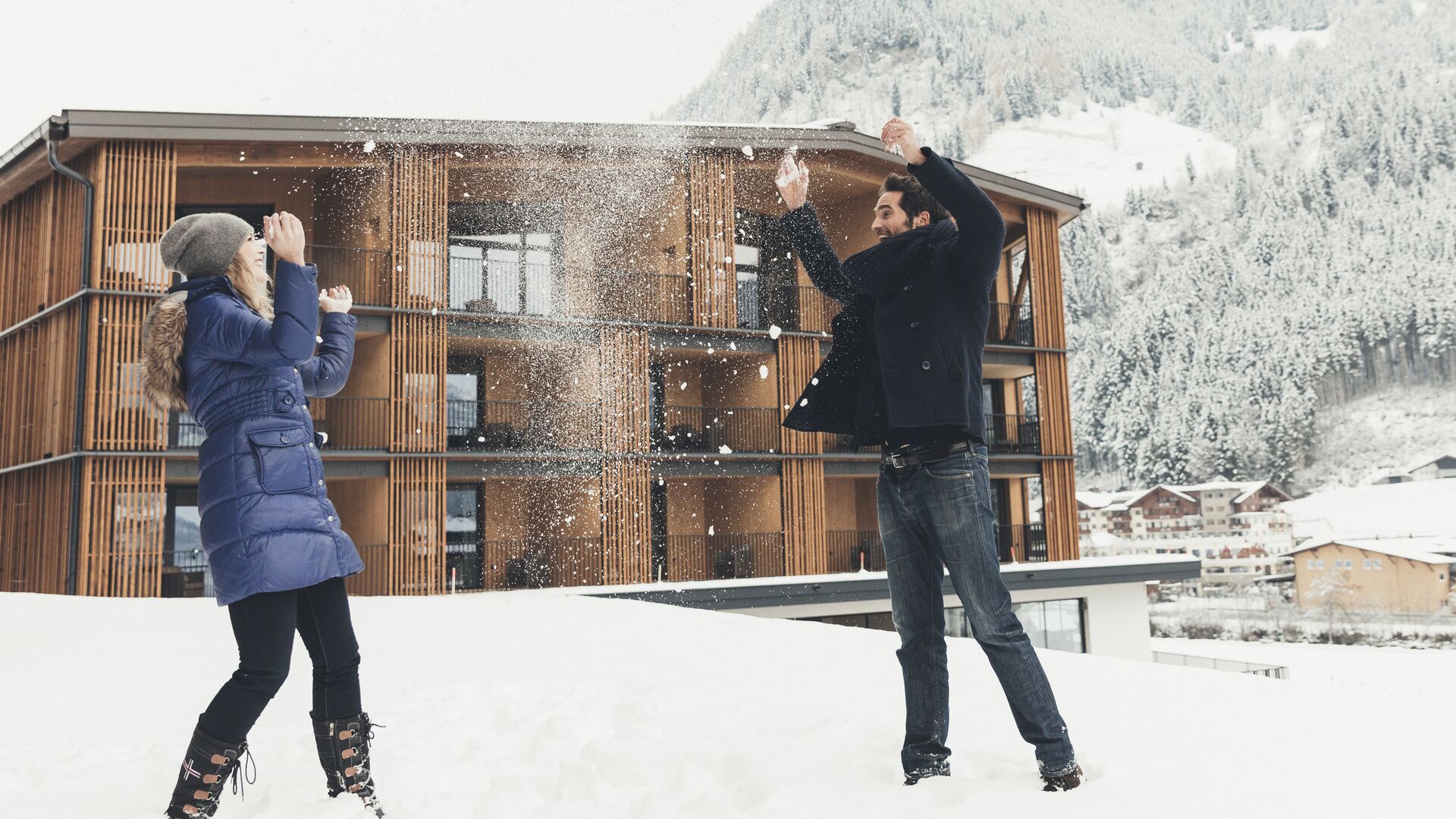 Luxury Ski-in, Ski-out Hotel in the austrian alps.