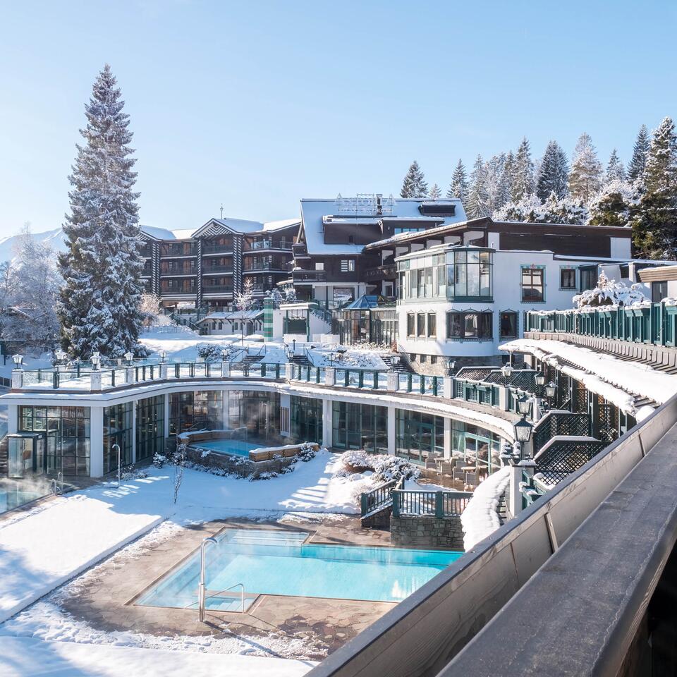 Winter Außenansicht | Best Alpine Wellness Hotel Astoria, Tirol