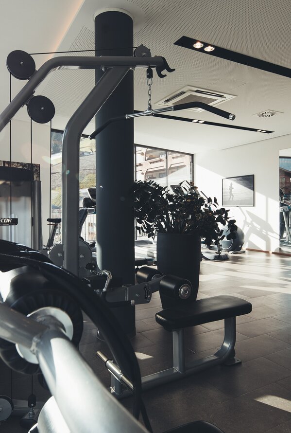 Fitness Area with Mountain View | Hotel Nesslerhof, Großarl