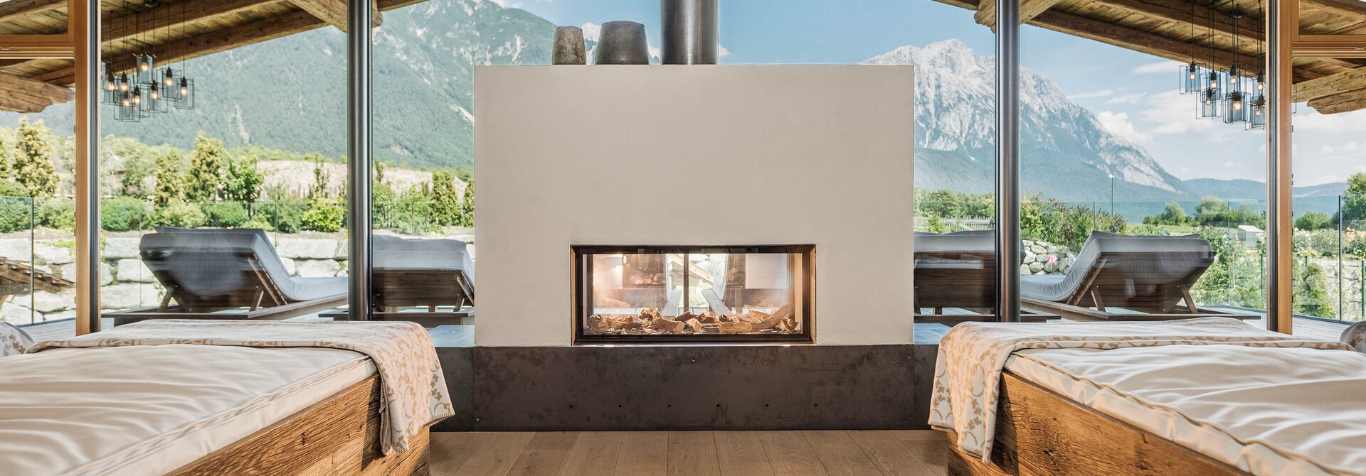 Beautiful relaxation room | Alpenresort Schwarz, Wellnesshotel Tyrol