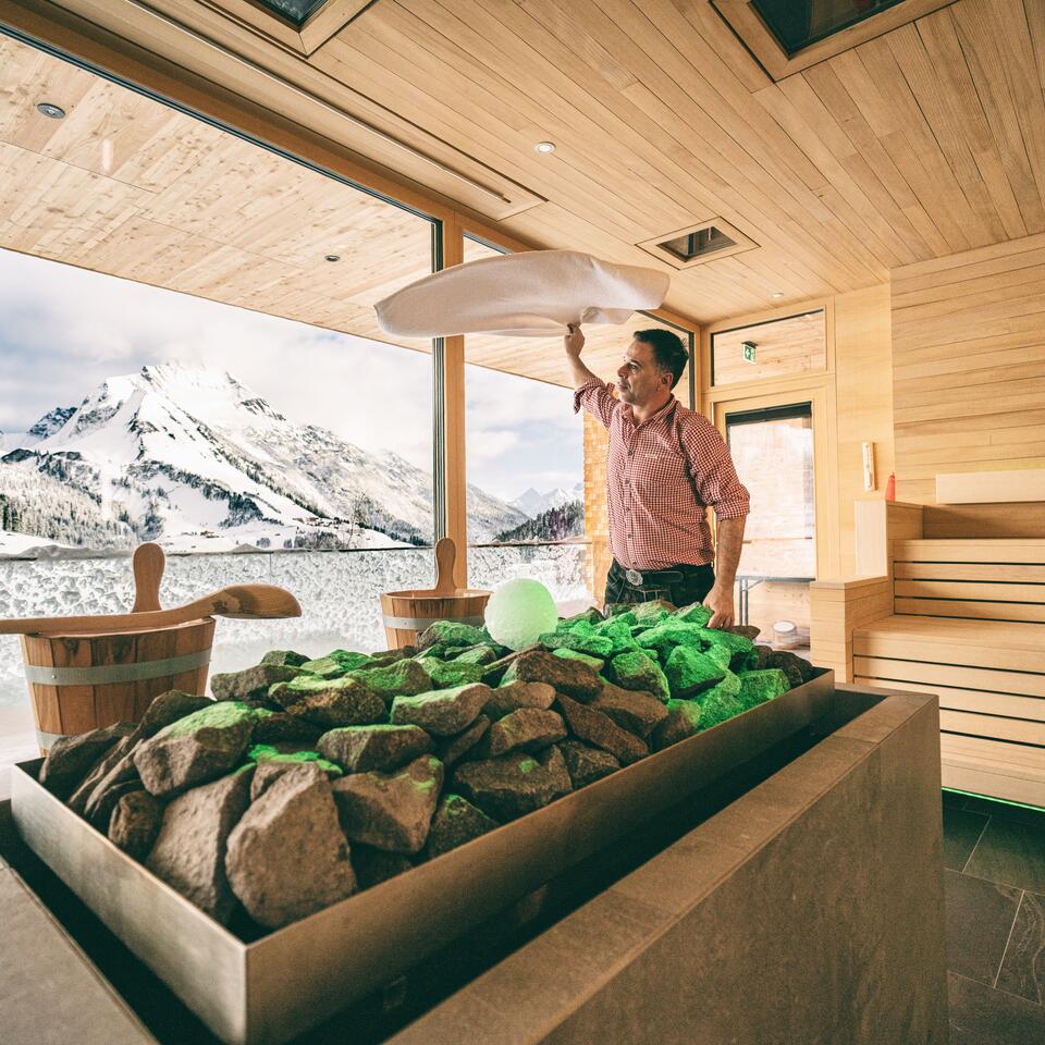 Sauna Master | Wellnesshotel Warther Hof, Arlberg