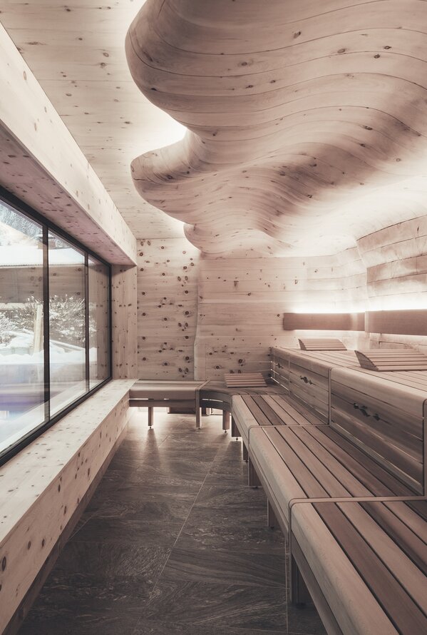 Swiss stone pine sauna | 4 Star Superior Wellnesshotel Nesslerhof, Hotel Großarl