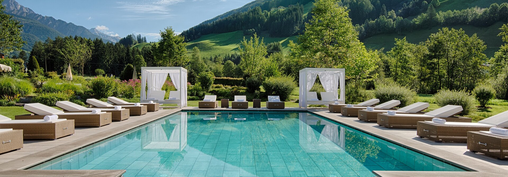 Traumhafter Außenpool | Best Alpine Wellness Hotel Alpenpalace, Wellnessurlaub in Südtirol