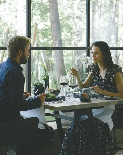 Romantic Dinner in the Naturehotel | Best Alpine Wellness Hotel Waldklause, Wellness Vacation Tyrol