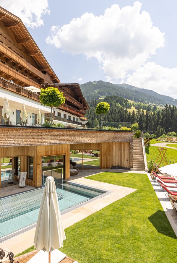 Hotel with pool | Der Alpbacherhof, Natur & Spa Resort