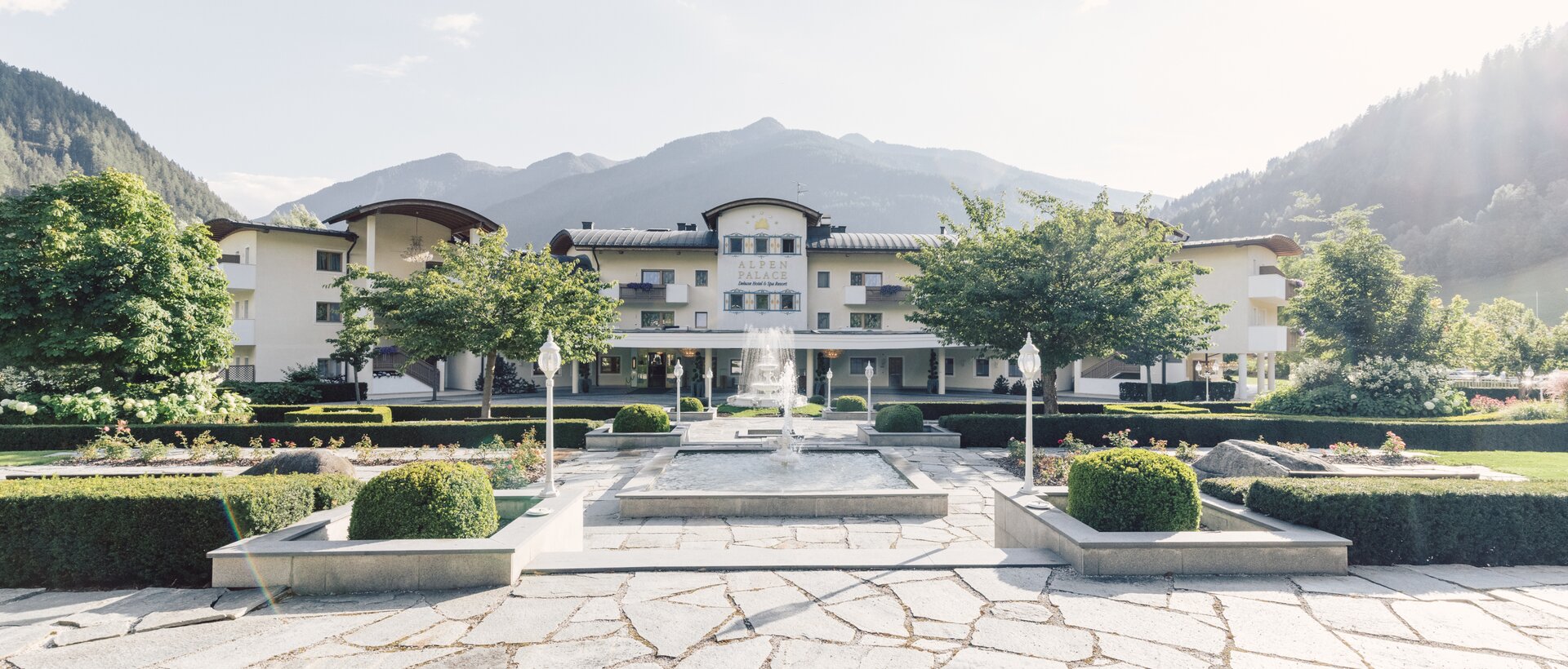 Summer exterior view | Wellness hotel Alpenpalace, South tyrol