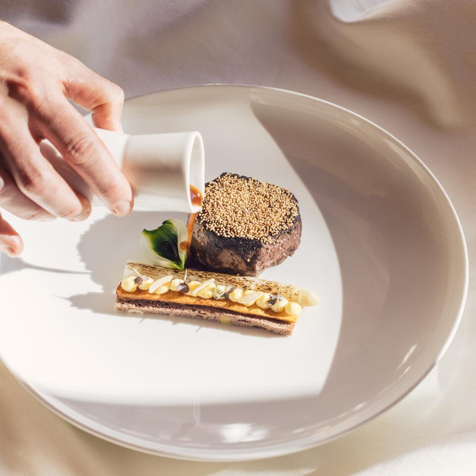 Fleischgericht | 5 Star Superior Wellnesshotel Alpenpalace, Südtirol