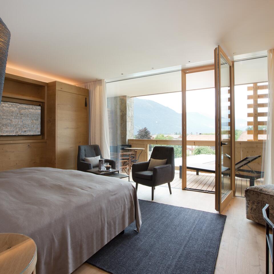 Zimmer mit Bergblick | 5 Sterne Wellnesshotel Schwarz, Österreich