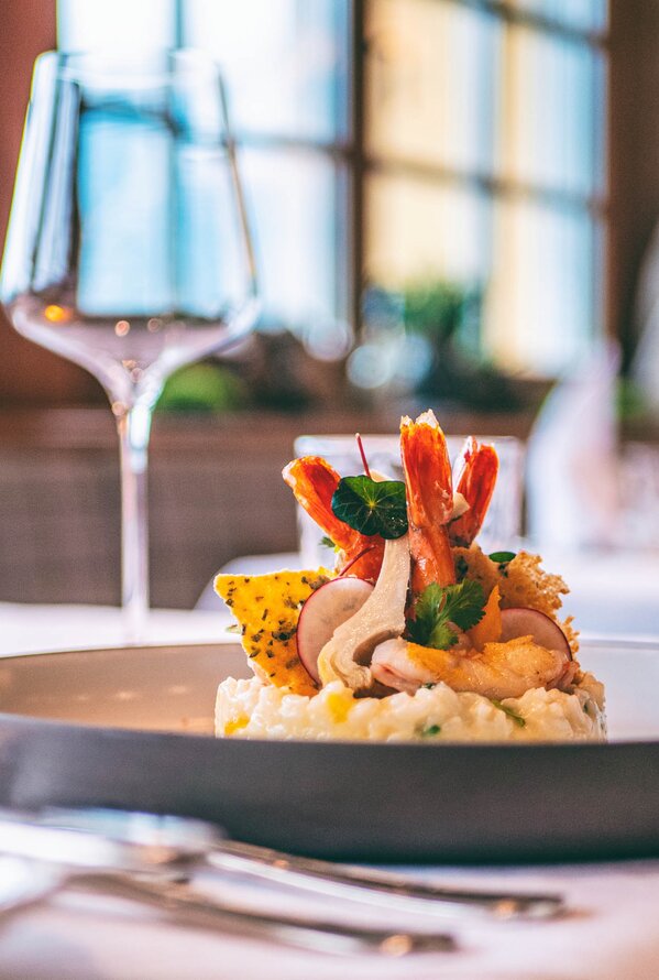 Abendessen Restaurant | Best Alpine Wellness Hotel Post, Österreich