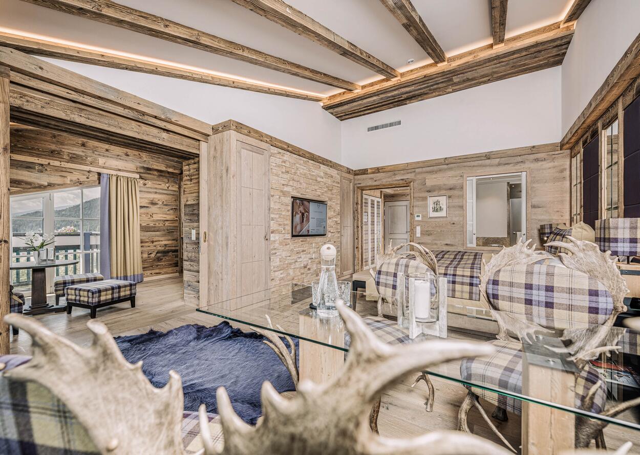 Großes Hotelzimmer | Wellnesshotel Alpin Resort Sacher, Österreich 