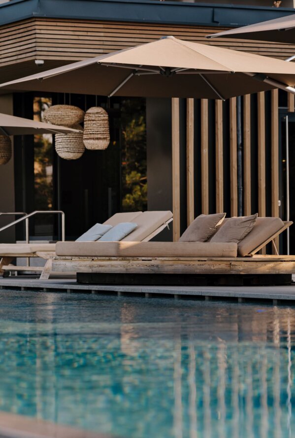 Garten Pool | Genussdorf Gmachl, Wellnesshotel Salzburg