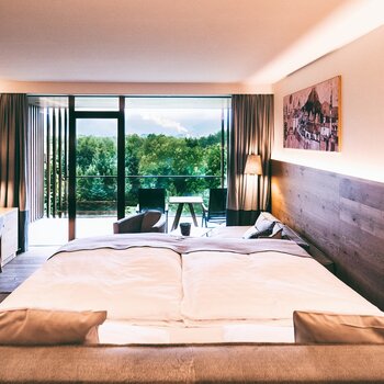 Double room with mountain view | 4 stars superior wellness hotel Gmachl, Austria