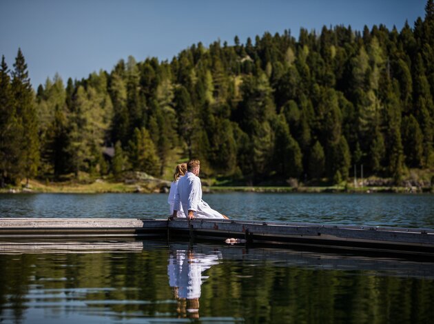 Naturbadeteich | Wellnesshotel Hochschober, Österreich