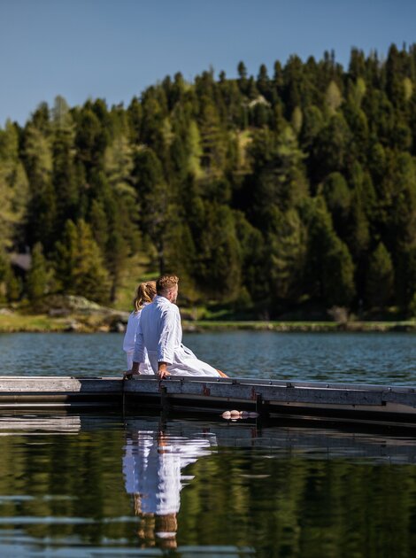 Naturbadeteich | Wellnesshotel Hochschober, Österreich