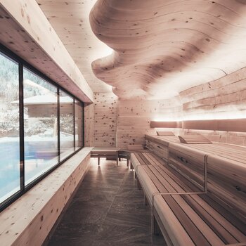 Panoramic sauna | 4 Star Superior Hotel Nesslerhof, Großarl