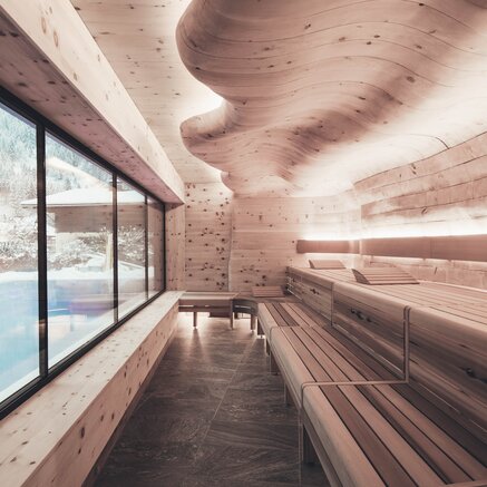 Panoramic sauna | 4 Star Superior Hotel Nesslerhof, Großarl