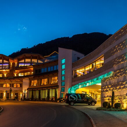 Hotel Entrance | Wellnesshotel Stock, Zillertal