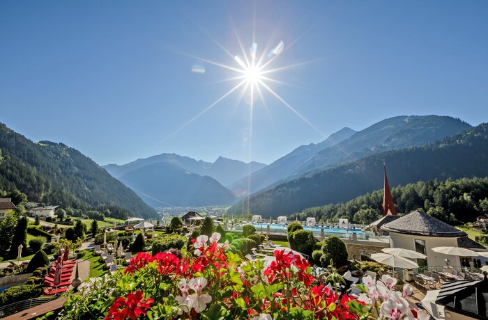 Summer view from the Stock Resort