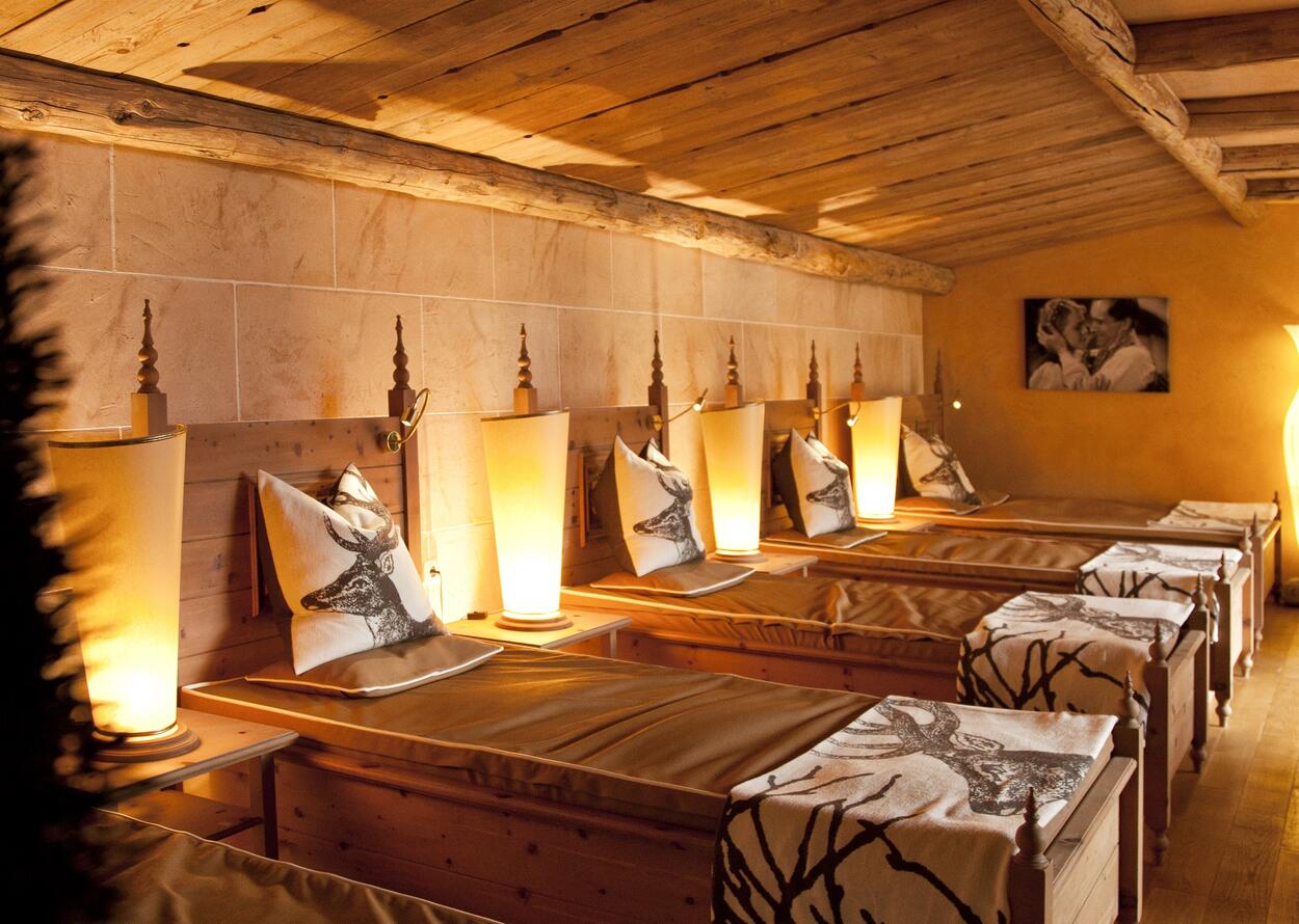 Ruheraum im Wellnessbereich Ruheraum im Wellnessbereich | Wellnesshotel Stock, Österreich