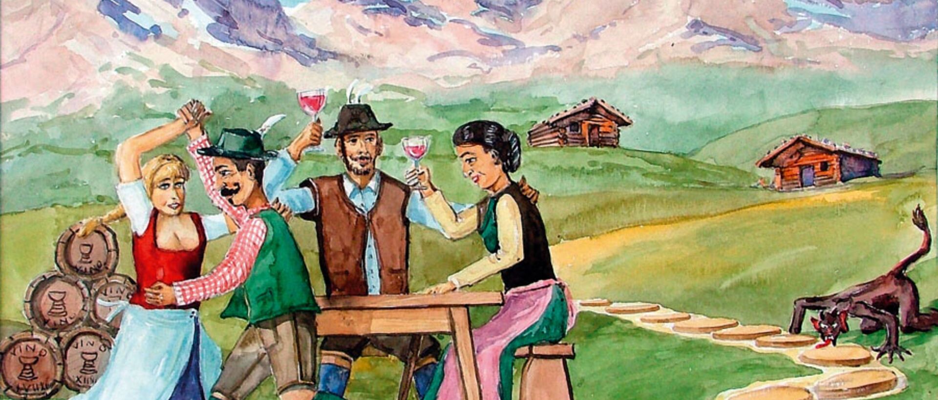 Sage Käsegeschichte Sage Käsegeschichte | Übergossene Alm Hochkönig