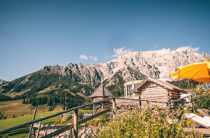 Sonnenterrasse | Best Alpine Wellnesshotel Übergossene Alm, Hochkönig
