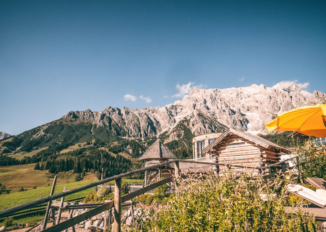 Sonnenterrasse | Best Alpine Wellnesshotel Übergossene Alm, Hochkönig