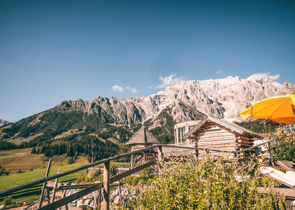 Sun Terrace | Best Alpine Wellnesshotel Übergossene Alm, Hochkönig