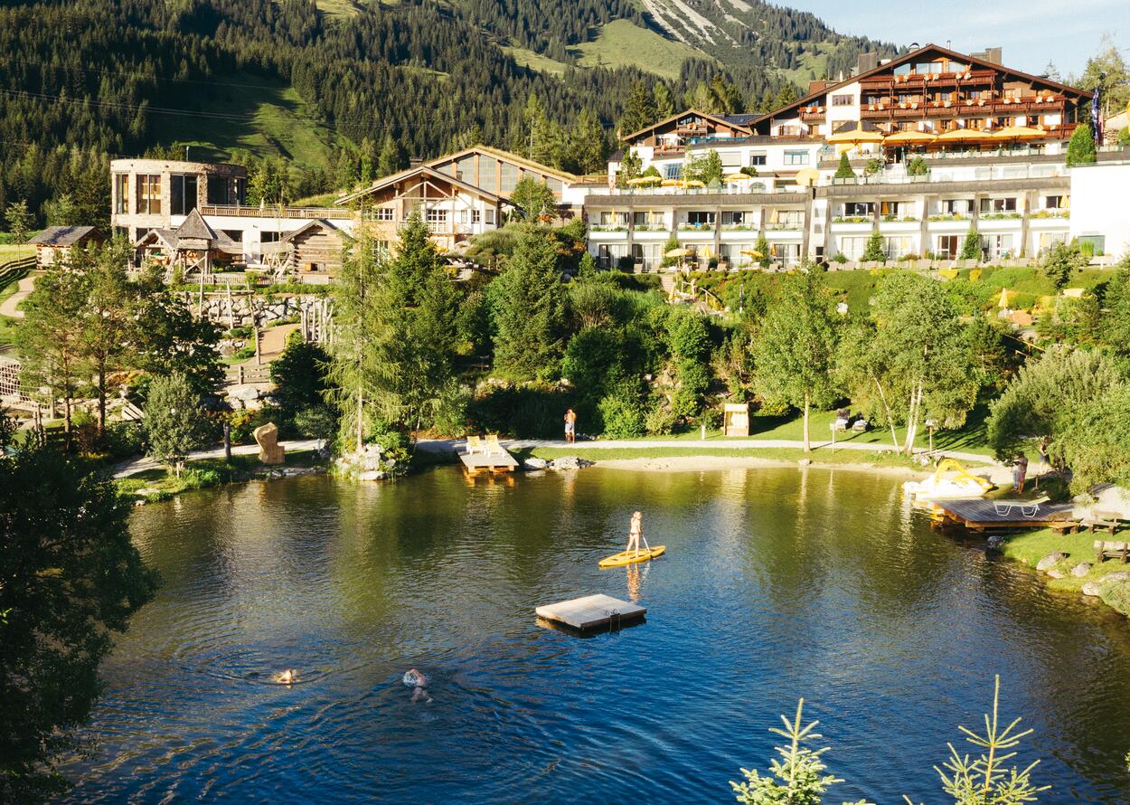 Hotel exterior view | 4 stars Superior Hotel Übergossene Alm, Austria