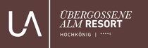 Logo Wellnesshotel Übergossene Alm Logo Wellnesshotel Übergossene Alm | 4 Sterne Superior Hotel Hochkönig
