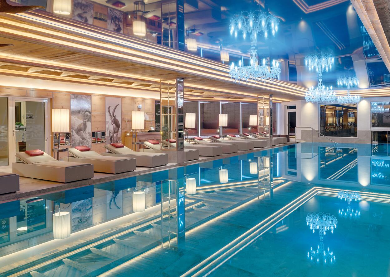 Indoor pool | Best Alpine Wellnesshotel Alpenrose, Achensee