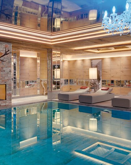 Traumhaftes Indoorpool | 5 Sterne Wellnesshotel Alpenrose & Cocoon, Tirol
