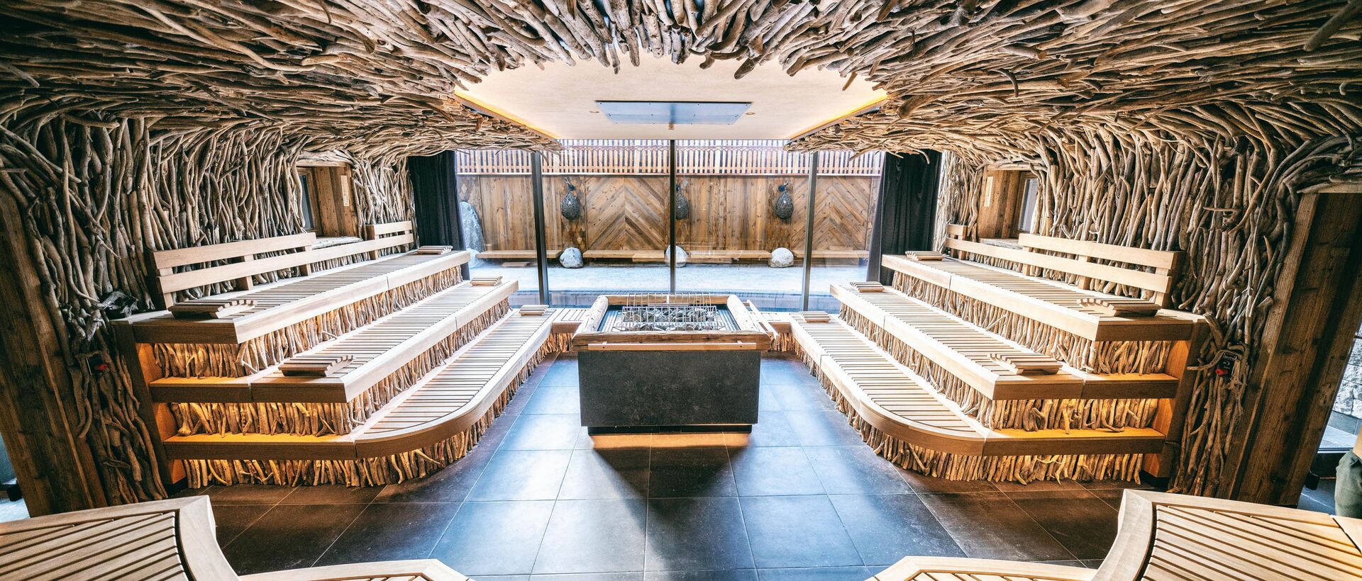 Wood style sauna | 4 Star Superior Wellnesshotel Engel, Tyrol