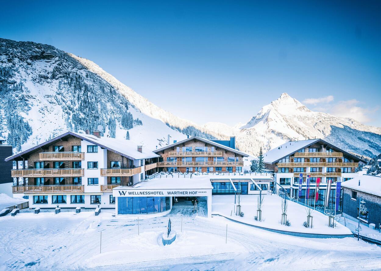Exterior View Winter | Wellnesshotel Warther Hof, Arlberg