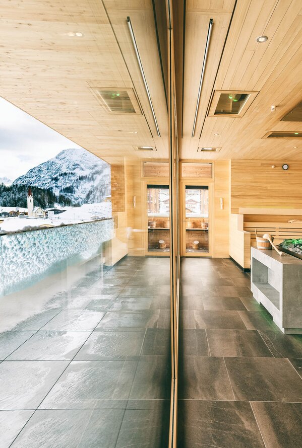 Panoramasauna | Wellnesshotel Warther Hof, Arlberg