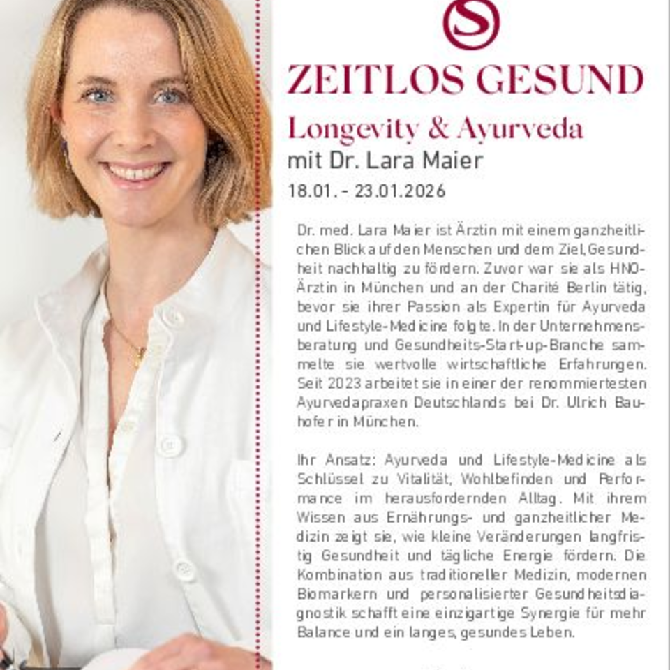 LONGEVITY & AYURVEDA – Stock Resort