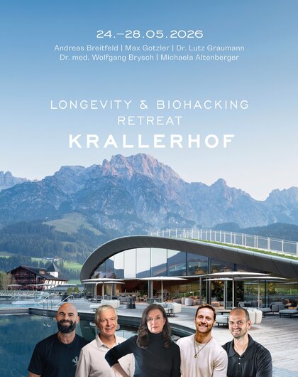 LONGEVITY & BIOHACKING RETREAT AT KRALLERHOF 2026 – Krallerhof