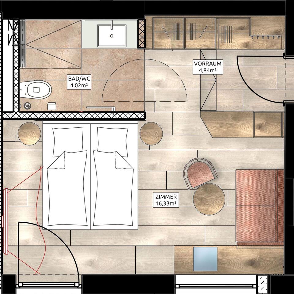 Single Room Penken – Stock Resort