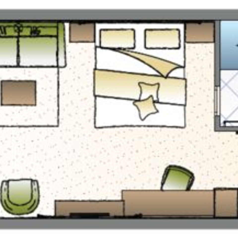 Doppelzimmer Bergblick – Hotel Nesslerhof