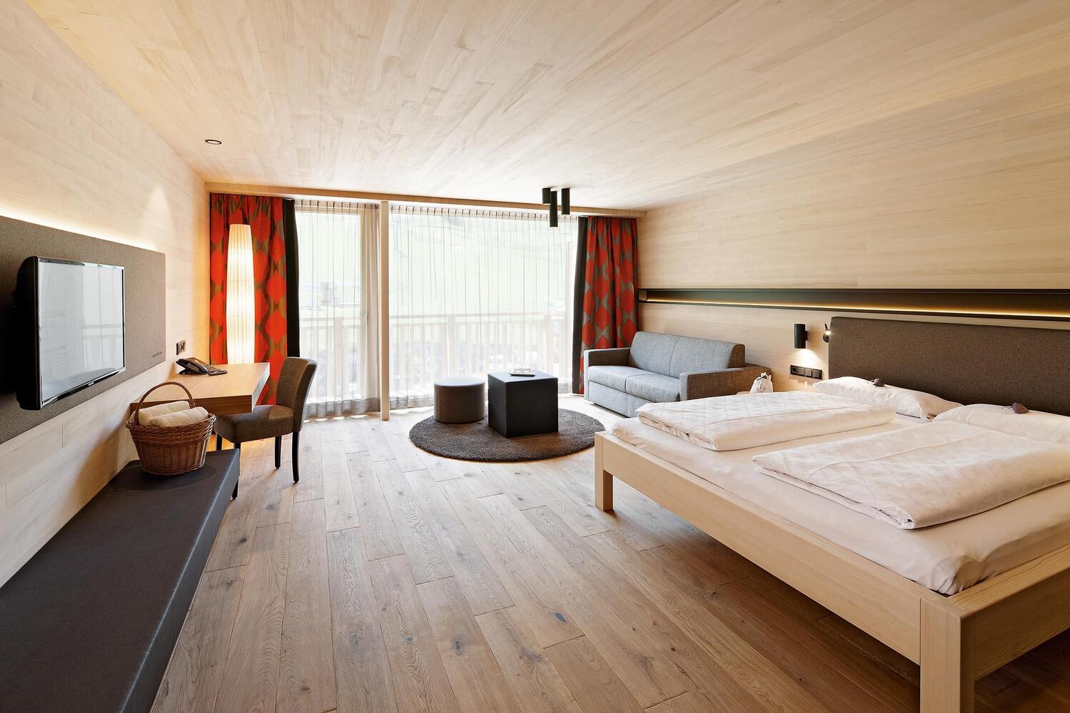 Doppelzimmer Naturkraft mit Balkon