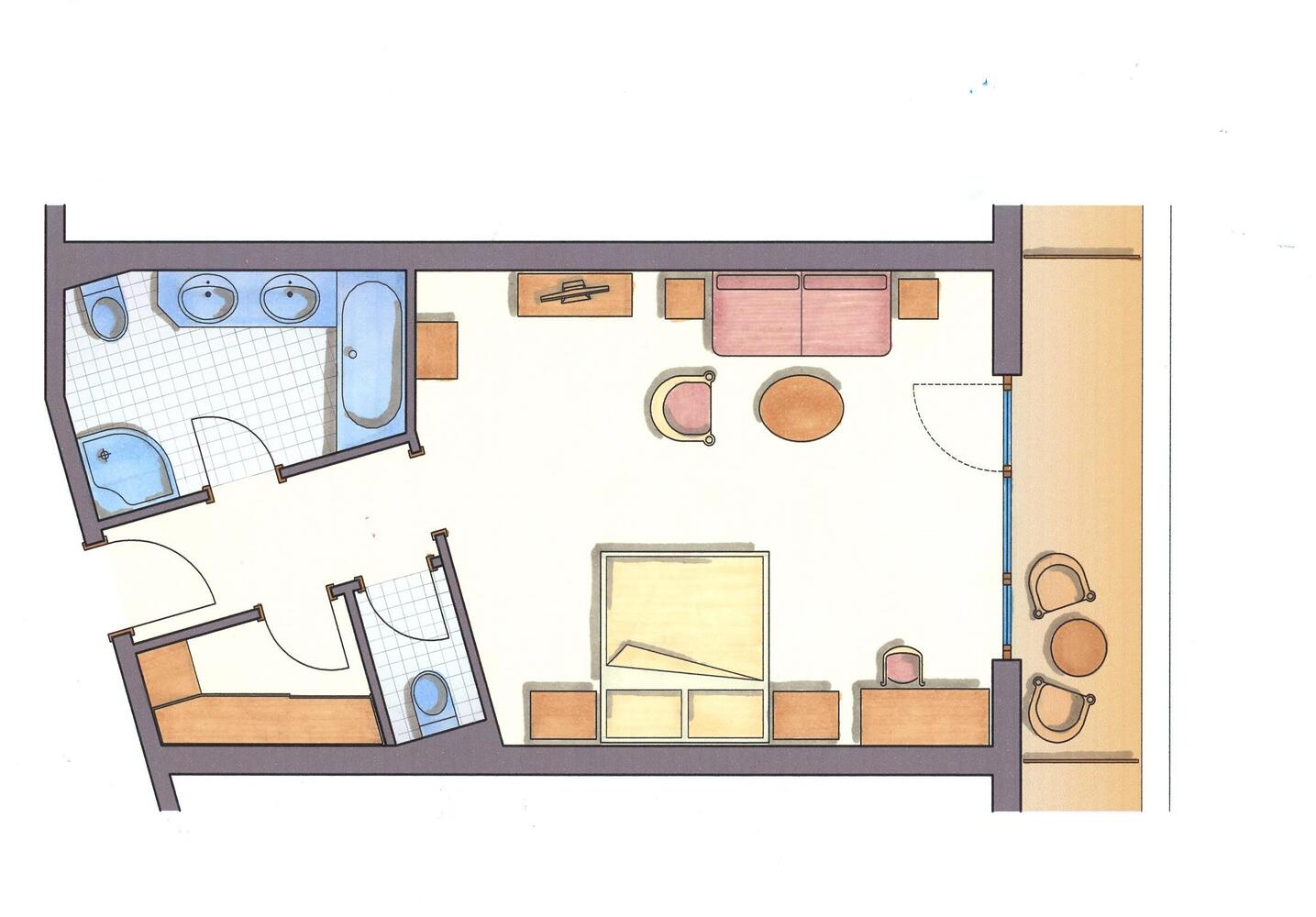 Wellness Residenzsuite 40m²