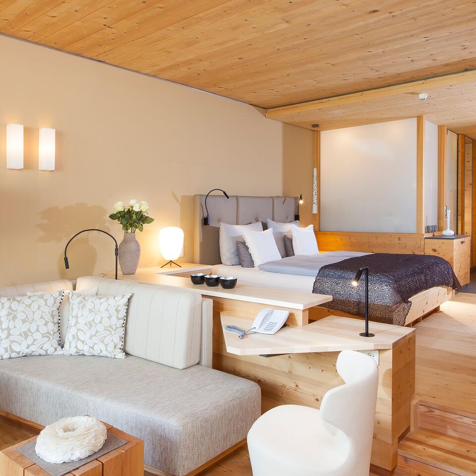 Doppelzimmer Deluxe – Naturhotel Waldklause