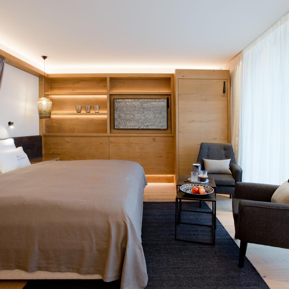 Doppelzimmer Deluxe Panorama – Alpenresort Schwarz