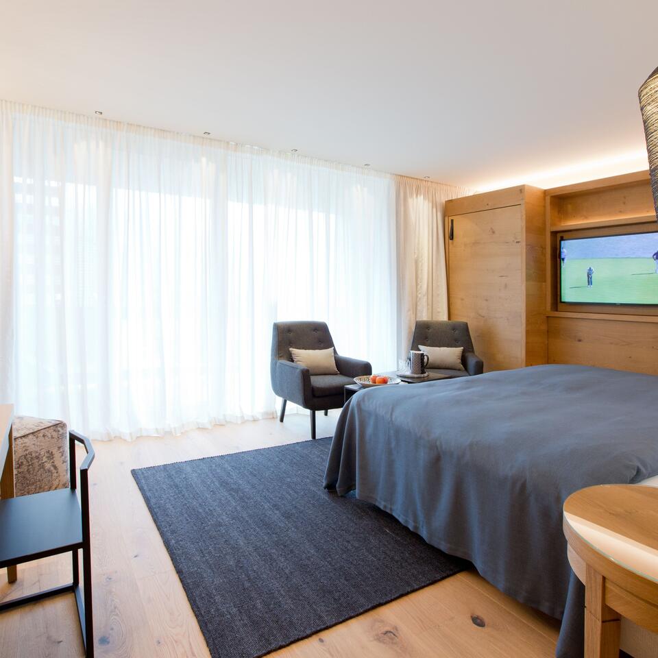 Doppelzimmer Deluxe Panorama – Alpenresort Schwarz