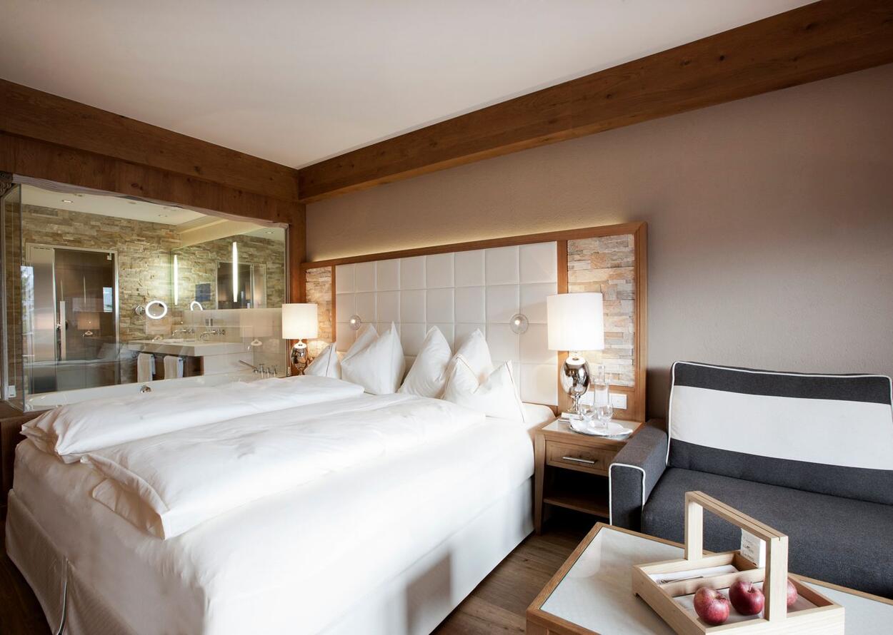 Double Room Deluxe Landgarten – Alpenresort Schwarz