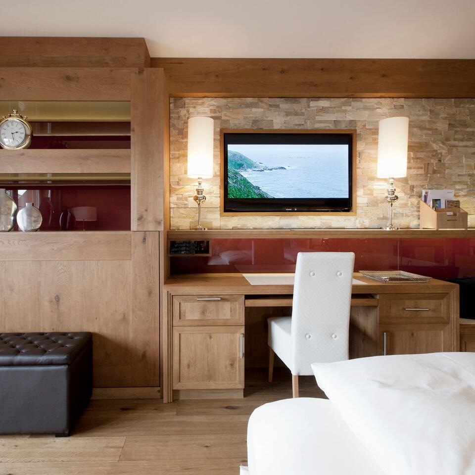 Doppelzimmer Deluxe Landgarten – Alpenresort Schwarz