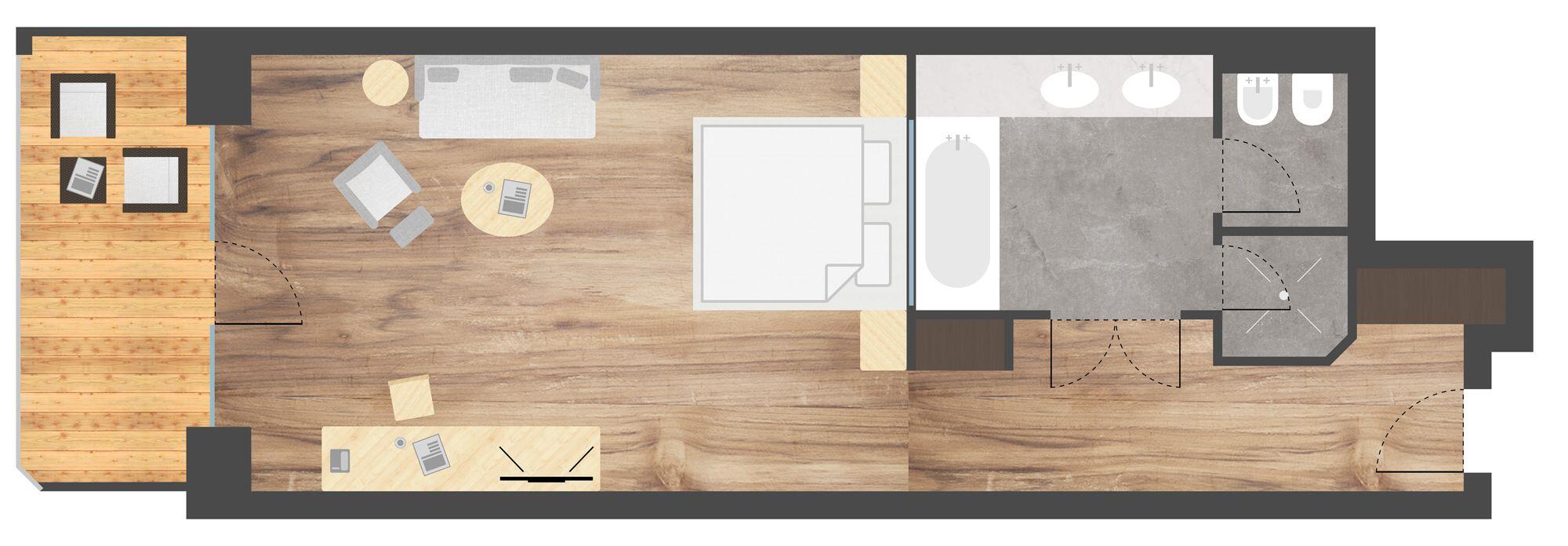 Doppelzimmer Superior