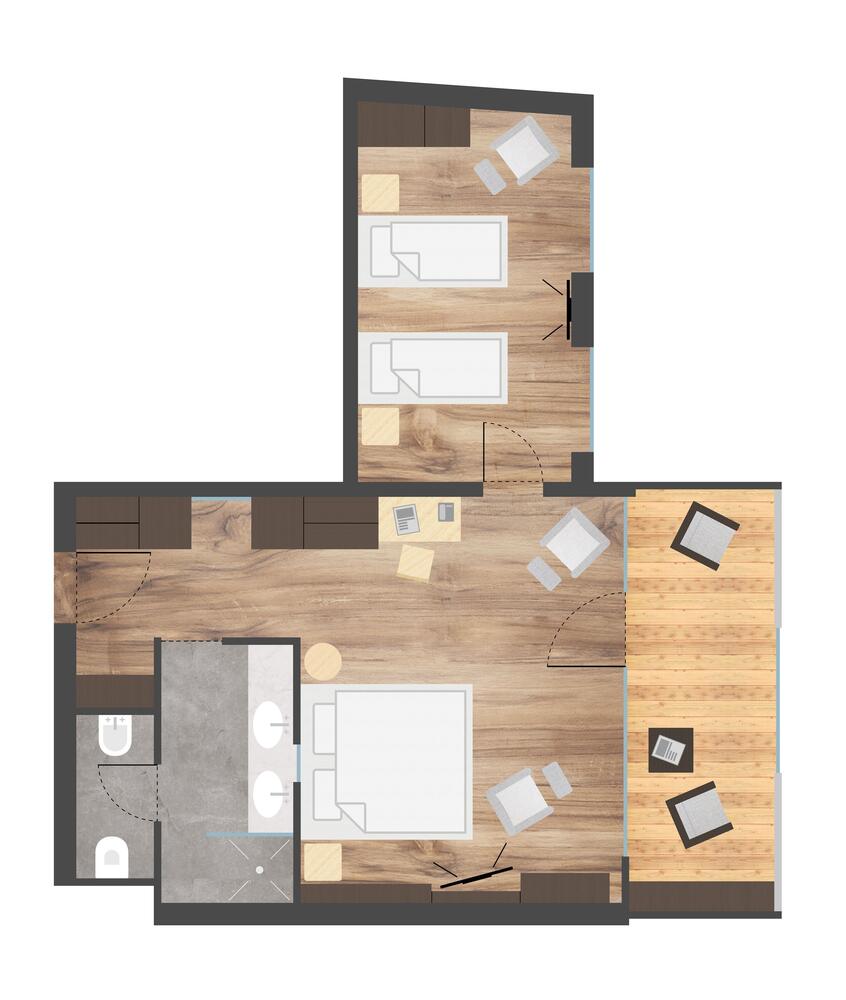 Familien Suite Panorama