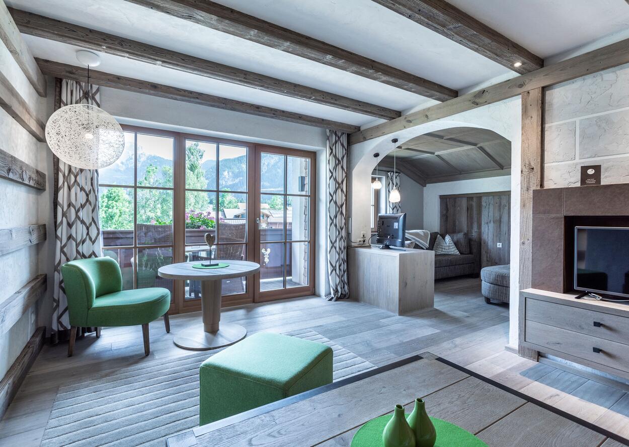 Bergglück Familien Deluxe Suite "Himmlisch" – Der Engel