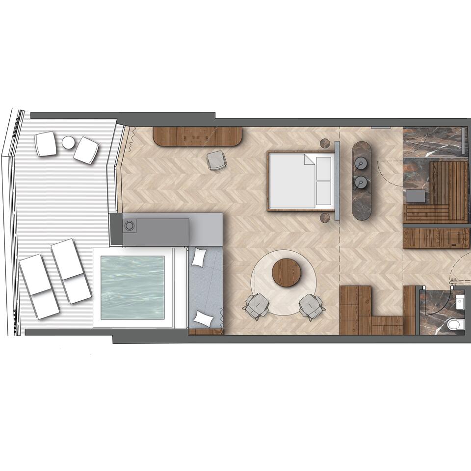 Suite Glücksrausch – Hotel Nesslerhof